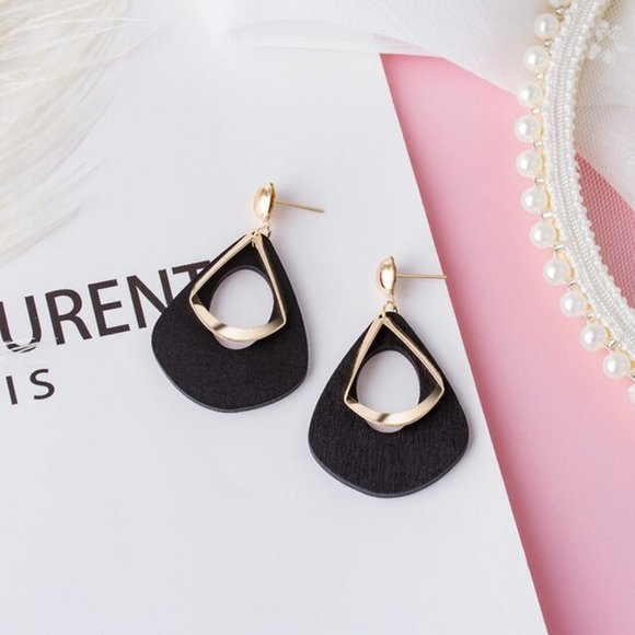 Earrings Women Bohemian Hoop Drop Cute Trendy Jewelry Accesories - Picture 2 of 6